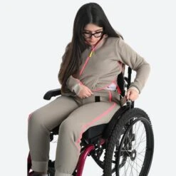 Decathlon Pantalon De Jogging Enfant Facile à Enfiler - Beige -Sports De Balle pantalon de jogging enfant facile a enfiler beige 3