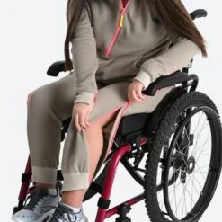 Decathlon Pantalon De Jogging Enfant Facile à Enfiler - Beige -Sports De Balle pantalon de jogging enfant facile a enfiler beige 7