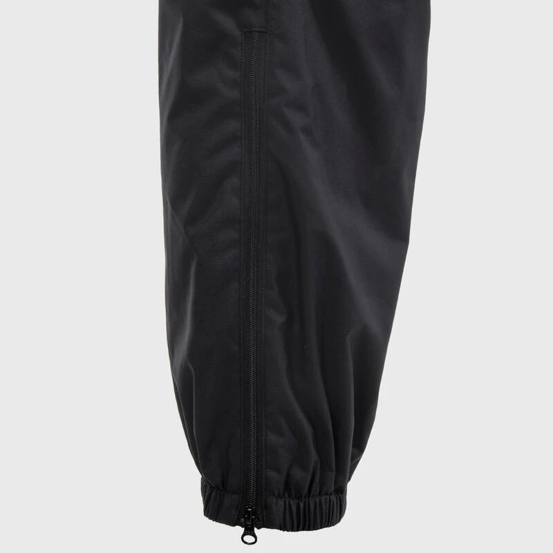 PANTALON DE PLUIE IMPERMÉABLE DE RUGBY ADULTE - R500 NOIR 5 PANTALON DE PLUIE IMPERMÉABLE DE RUGBY ADULTE - R500 NOIR – Image 3