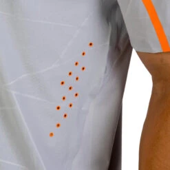 Artengo POLO HOMME 990 GRIS TENNIS BADMINTON PADEL PING PONG SQUASH -Sports De Balle polo homme 990 gris tennis badminton padel ping pong squash 5