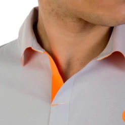 Artengo POLO HOMME 990 GRIS TENNIS BADMINTON PADEL PING PONG SQUASH -Sports De Balle polo homme 990 gris tennis badminton padel ping pong squash 6