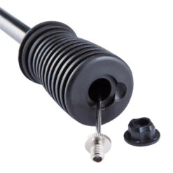 Kipsta Pompe Manomètre Double Action Noire Avec Flexible -Sports De Balle pompe manometre double action noire avec flexible 3