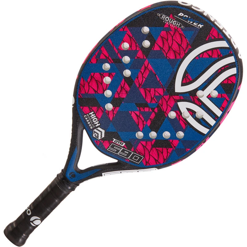 Artengo Raquette Beach Tennis BTR 590 Rose/bleue 4 Artengo Raquette Beach Tennis BTR 590 Rose/bleue – Image 2