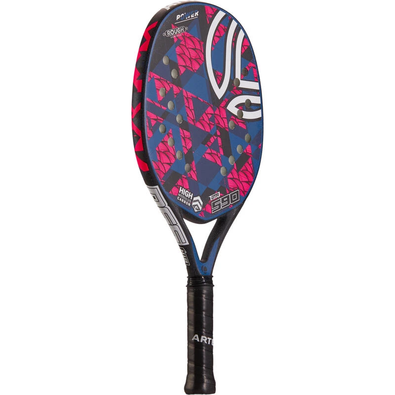 Artengo Raquette Beach Tennis BTR 590 Rose/bleue 8 Artengo Raquette Beach Tennis BTR 590 Rose/bleue – Image 6