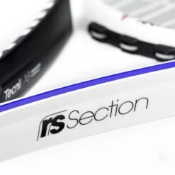 RAQUETTE DE TENNIS ADULTE - TECNIFIBRE TFIGHT RS 300 BLANCHE NOIRE NON CORDEE -Sports De Balle raquette de tennis adulte tecnifibre tfight rs 300 blanche noire non cordee 2