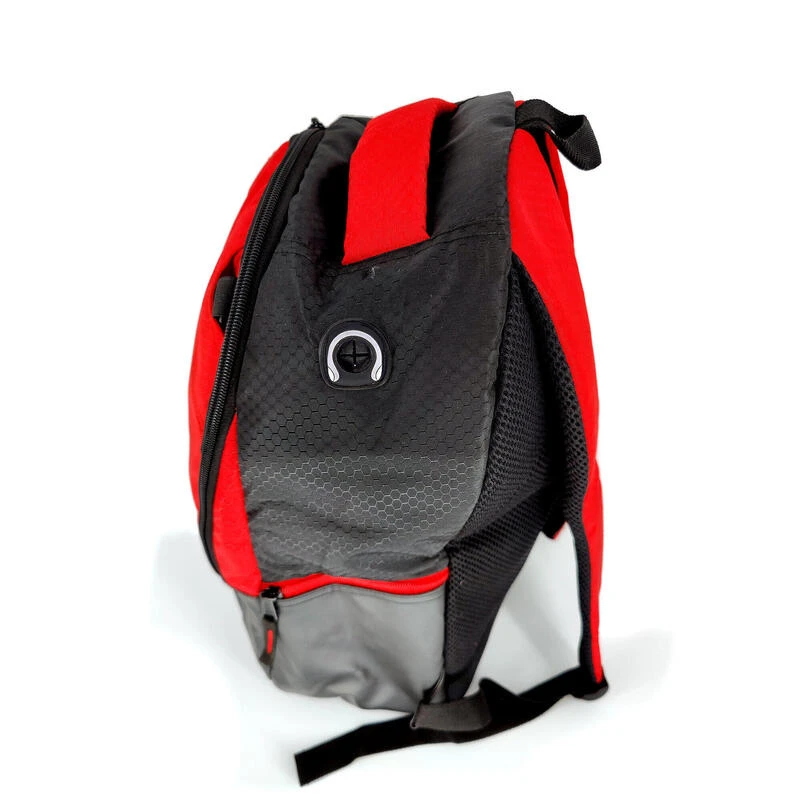 Sac De Sport écologique Pelota - Etanche - Rouge Et Noir 6 Sac De Sport écologique Pelota - Etanche - Rouge Et Noir – Image 4
