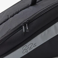 Sac De Tennis - Wilson RF TEAM 6 Raquettes Roger Federer Noir Gris -Sports De Balle sac de tennis wilson rf team 6 raquettes roger federer noir gris 3