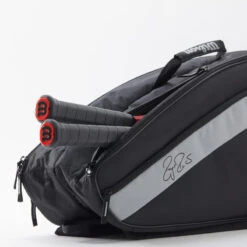 Sac De Tennis - Wilson RF TEAM 6 Raquettes Roger Federer Noir Gris -Sports De Balle sac de tennis wilson rf team 6 raquettes roger federer noir gris 6