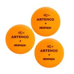 SET DE 2 RAQUETTES TTR 100 3* ALLROUND ET 3 BALLES ORANGE TTB 100* 40+ -Sports De Balle set de 2 raquettes ttr 100 3 allround et 3 balles orange ttb 100 40 4