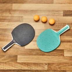 SET DE PING PONG 2 RAQUETTES RÉSISTANTES PPR 130 O ET 3 BALLES -Sports De Balle set de ping pong 2 raquettes resistantes ppr 130 o et 3 balles 7