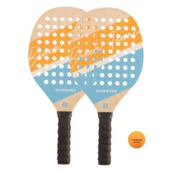 Set Raquettes Beach Tennis Experience YellowBleu