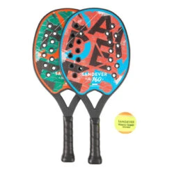 Set Raquettes Beach Tennis + Filet SET BTR 160 + NET -Sports De Balle set raquettes beach tennis filet set btr 160 net 4