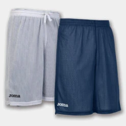 Short Basket-ball Garçon Joma Rookie Bleu Marine Blanc