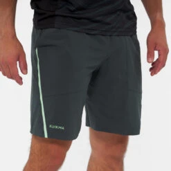 Short De Padel Respirant Homme - Kuikma Dry + Vert -Sports De Balle short de padel respirant homme kuikma dry vert 2