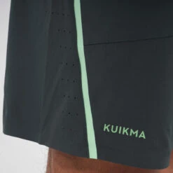 Short De Padel Respirant Homme - Kuikma Dry + Vert -Sports De Balle short de padel respirant homme kuikma dry vert 3