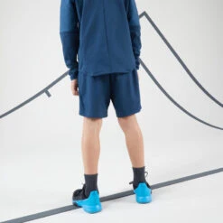 Artengo Short De Tennis Thermique Avec Shorty Garcon - TSH TH 500 Turquoise -Sports De Balle short de tennis thermique avec shorty garcon tsh th 500 turquoise 2