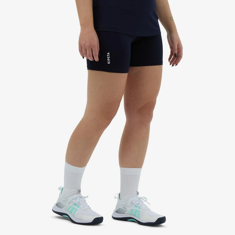Short De Volley-ball Femme VSH500 Navy 5 Short De Volley-ball Femme VSH500 Navy – Image 3