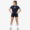 SHORT DE VOLLEY-BALL V100 FEMME NOIR -Sports De Balle short de volley ball v100 femme noir
