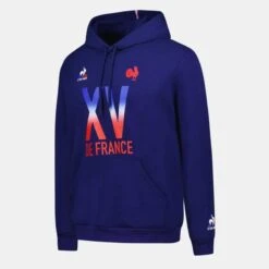 Le Coq Sportif SWEAT À CAPUCHE FANWEAR BLEU ADULTE FRANCE RUGBY 7 Le Coq Sportif SWEAT À CAPUCHE FANWEAR BLEU ADULTE FRANCE RUGBY -Sports De Balle sweat a capuche fanwear bleu adulte france rugby 2