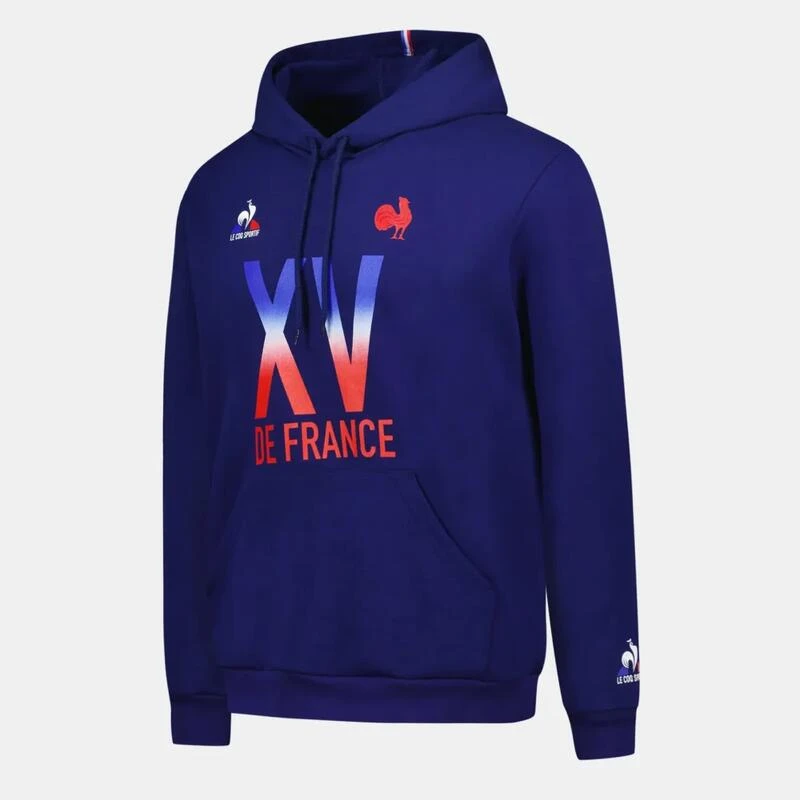 Le Coq Sportif SWEAT À CAPUCHE FANWEAR BLEU ADULTE FRANCE RUGBY 5 Le Coq Sportif SWEAT À CAPUCHE FANWEAR BLEU ADULTE FRANCE RUGBY – Image 3