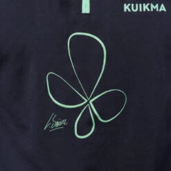 Sweat De Padel Technique Avec Capuche Femme - Kuikma Pro Lucia Sainz Noir Vert -Sports De Balle sweat de padel technique avec capuche femme kuikma pro lucia sainz noir vert 3