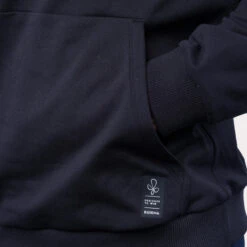 Sweat De Padel Technique Avec Capuche Femme - Kuikma Pro Lucia Sainz Noir Vert -Sports De Balle sweat de padel technique avec capuche femme kuikma pro lucia sainz noir vert 5