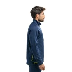 Sweat Technique Homme Drop Shot Zaven Lima Couleur Bleu -Sports De Balle sweat technique homme drop shot zaven lima couleur bleu 2