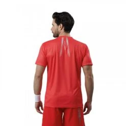 T-shirt à Manches Courtes Padel Drop Shot Dailos Pour Hommes De Couleur Rouge -Sports De Balle t shirt a manches courtes padel drop shot dailos pour hommes de couleur rouge 2