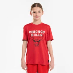 T-shirt De Basketball NBA Chicago Bulls Enfant - TS 900 JR Rouge -Sports De Balle t shirt de basketball nba chicago bulls enfant ts 900 jr rouge 3