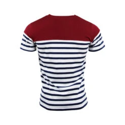 T-shirt De Rugby Homme Marinière - L’aquitaine -Sports De Balle t shirt de rugby homme mariniere laquitaine 3
