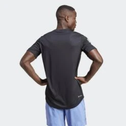 ADIDAS T-shirt De Tennis Club 3-Stripes -Sports De Balle t shirt de tennis club 3 stripes 2