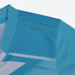 T-shirt De Tennis De Table TTP 560 Enfant Bleu Blanc -Sports De Balle t shirt de tennis de table ttp 560 enfant bleu blanc 3