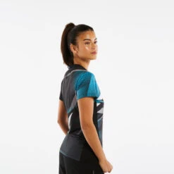 T-shirt De Tennis De Table TTP560 Femme Noir Bleu 12 T-shirt De Tennis De Table TTP560 Femme Noir Bleu -Sports De Balle t shirt de tennis de table ttp560 femme noir bleu 4