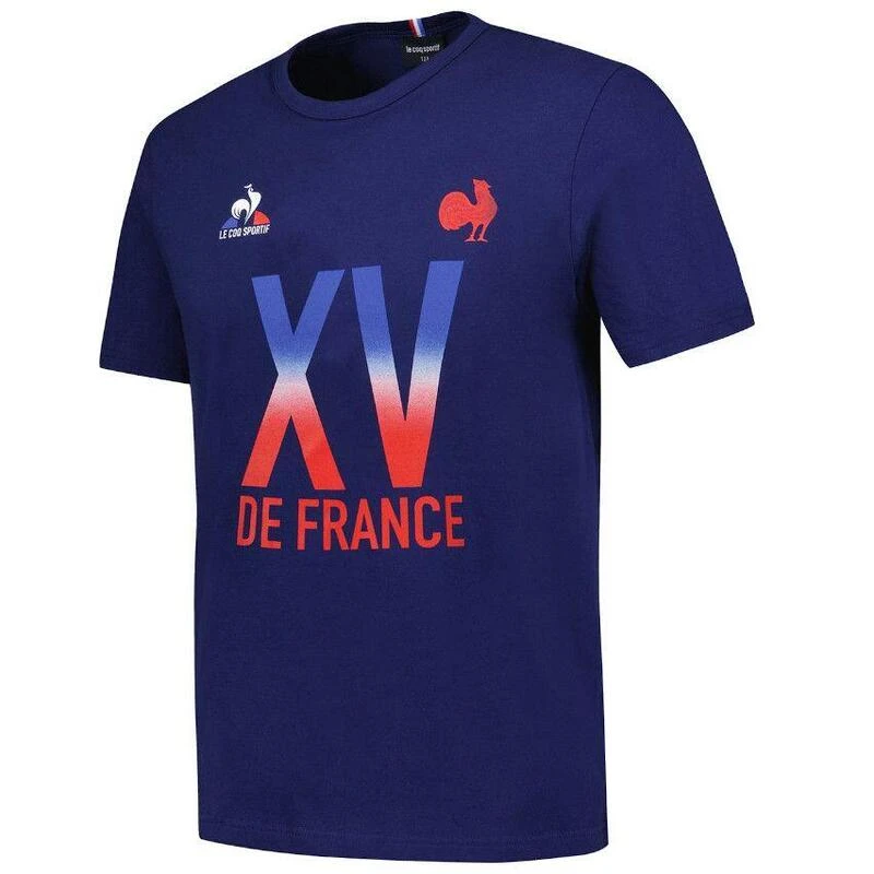 Le Coq Sportif T-SHIRT FANWEAR ENFANT FRANCE RUGBY 5 Le Coq Sportif T-SHIRT FANWEAR ENFANT FRANCE RUGBY – Image 3