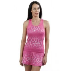 T-shirt Padel Sans Manches Drop Shot Naura Femme 2023 Rose