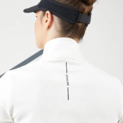 Artengo T-Shirt Tennis Manches Longues Thermique Femme - TH 900 Blanc Cassé -Sports De Balle t shirt tennis manches longues thermique femme th 900 blanc casse 6