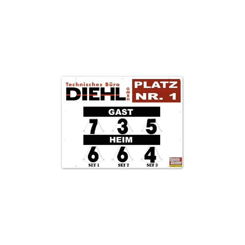 Tableau De Score Manuel - Modèle COMPACT 6 Tableau De Score Manuel - Modèle COMPACT – Image 4