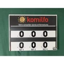 Tableau De Score Manuel - Modèle COMPACT 13 Tableau De Score Manuel - Modèle COMPACT -Sports De Balle tableau de score manuel modele compact 5