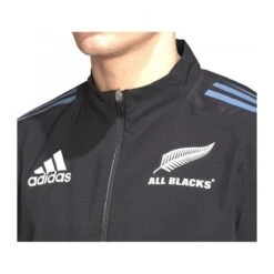 VESTE DE PRÉSENTATION RUGBY ALL BLACKS PRIMEBLUE - ADIDAS -Sports De Balle veste de presentation rugby all blacks primeblue adidas 3