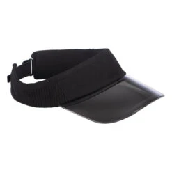 Visière Beach Sport Transparente Noire.