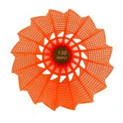 Volant De Badminton Extérieur PSC 130 X 3 - Blanc/jaune /orange -Sports De Balle volant de badminton exterieur psc 130 x 3 blancjaune orange 8