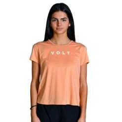 Volt T-shirt Performance Orange Pour Femme -Sports De Balle volt t shirt performance orange pour femme 2