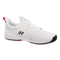 YONEX Chaussures De Tennis POWER CUSHION SONICAGE 3 White-Red 11 YONEX Chaussures De Tennis POWER CUSHION SONICAGE 3 White-Red -Sports De Balle yonex chaussures de tennis power cushion sonicage 3 white red 3