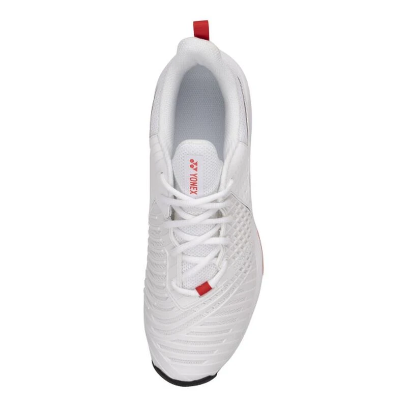 YONEX Chaussures De Tennis POWER CUSHION SONICAGE 3 White-Red 7 YONEX Chaussures De Tennis POWER CUSHION SONICAGE 3 White-Red – Image 5